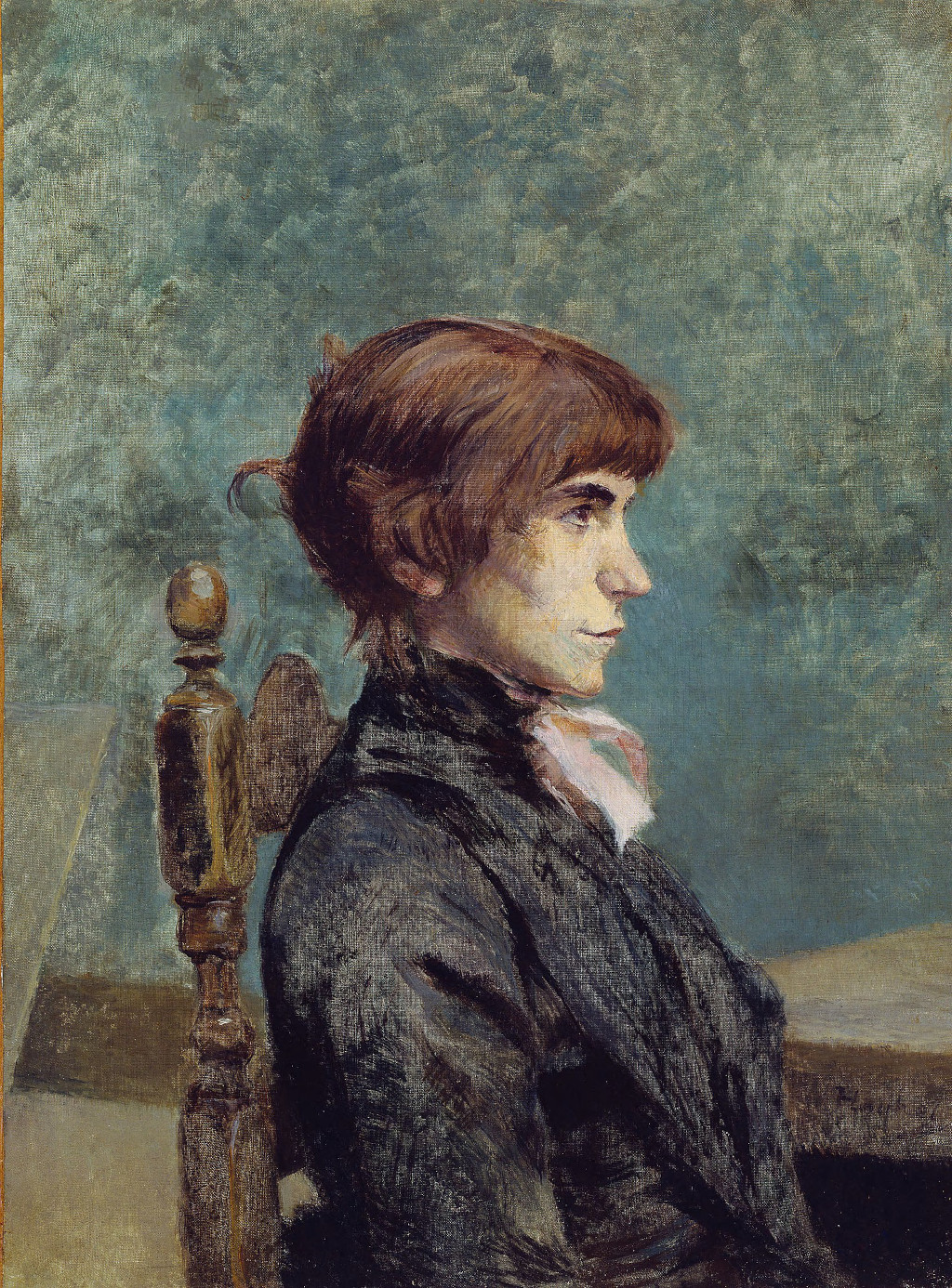 Jeanne Wenz in Detail Henri de Toulouse-Lautrec